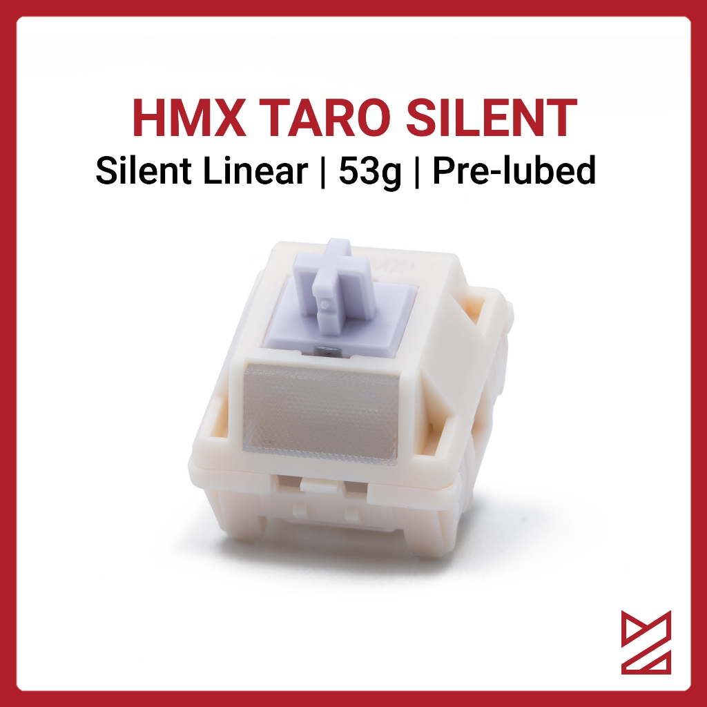 HMX Taro Silent switch - Công tắc bàn phím cơ yên lặng, gõ êm, mượt mà