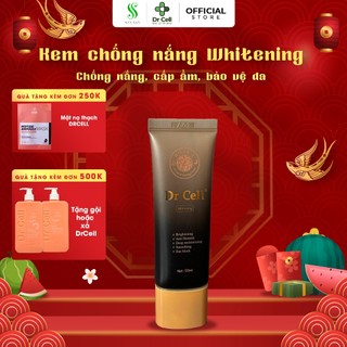  Kem chống nắng Drcell Whitening cream dưỡng trắng cấp ẩm bảo vệ da dưới ánh nắng mặt trời 50ml SAN13 