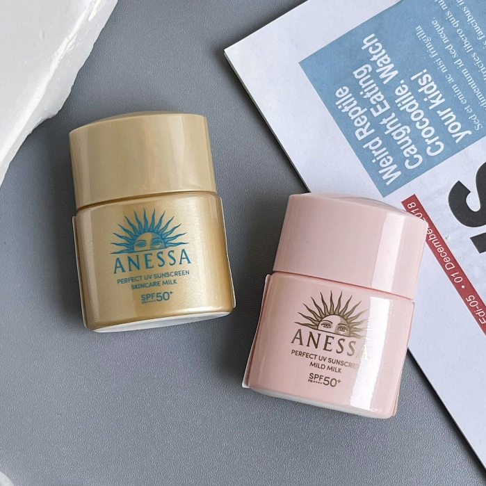 Kem Chống Nắng ANESSA SPF50+ PA++++ Nhật Bản Chính Hãng | Chống Nắng Mạnh, Lâu Trôi Chai 12ml