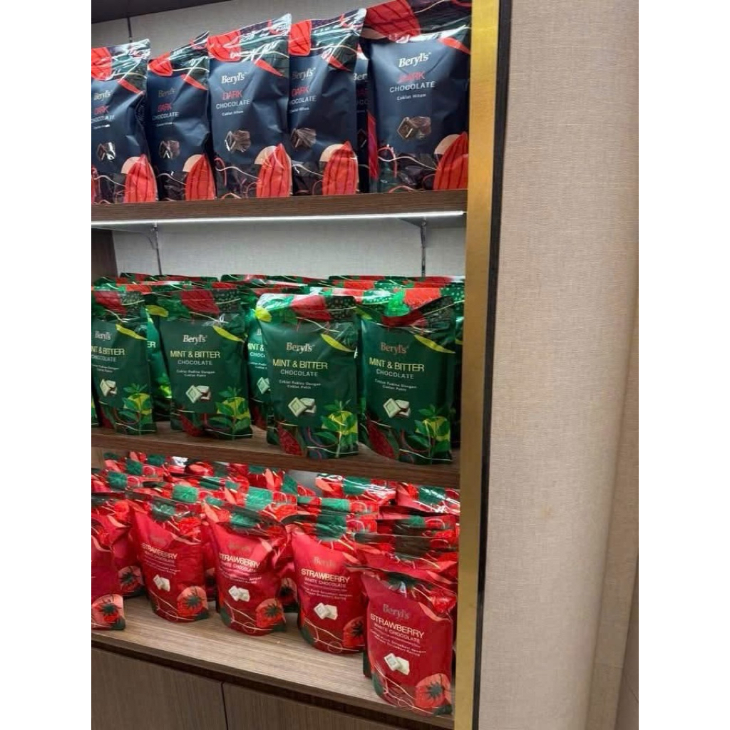 Kẹo socola sicula chocolate Beryls dâu bạc hà mint đắng dark chocolate