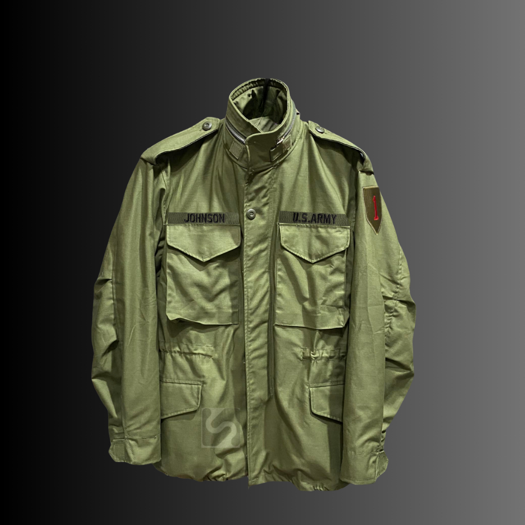 Áo phiêu, áo m65, áo field jacket khóa nhôm 68