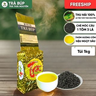  1KG Trà Búp HÙNG Trà Thái Nguyên   Loại Ngon   TÚI ĐI BIẾU. Hùng Trà Thái Nguyên Chè Thái Nguyên-Trà Thái Nguyên 