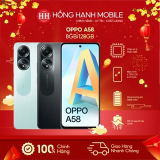  Điện Thoại Oppo A58 8GB 128GB - Hàng Chính Hãng 