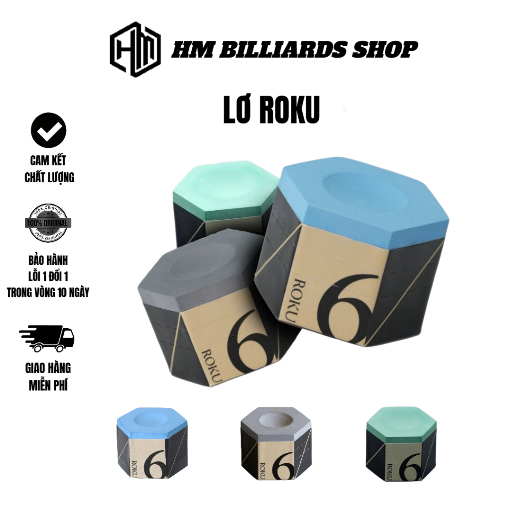 Lơ Kamui RoKu, Lơ Bida Chất Lượng Cao Chính Hãng - HM Billiards Shop