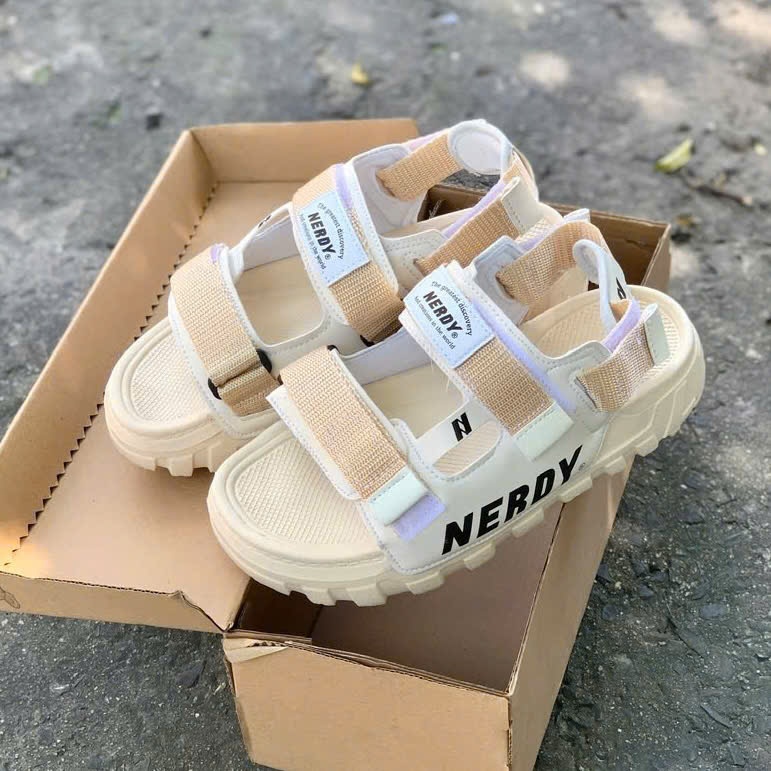 Dép Sandal Redleo Nam Nữ,Giày Sandal Nerdy nerrdy Nam Nữ Unisex siêu nhẹ,chống lún,chống trơn trượt