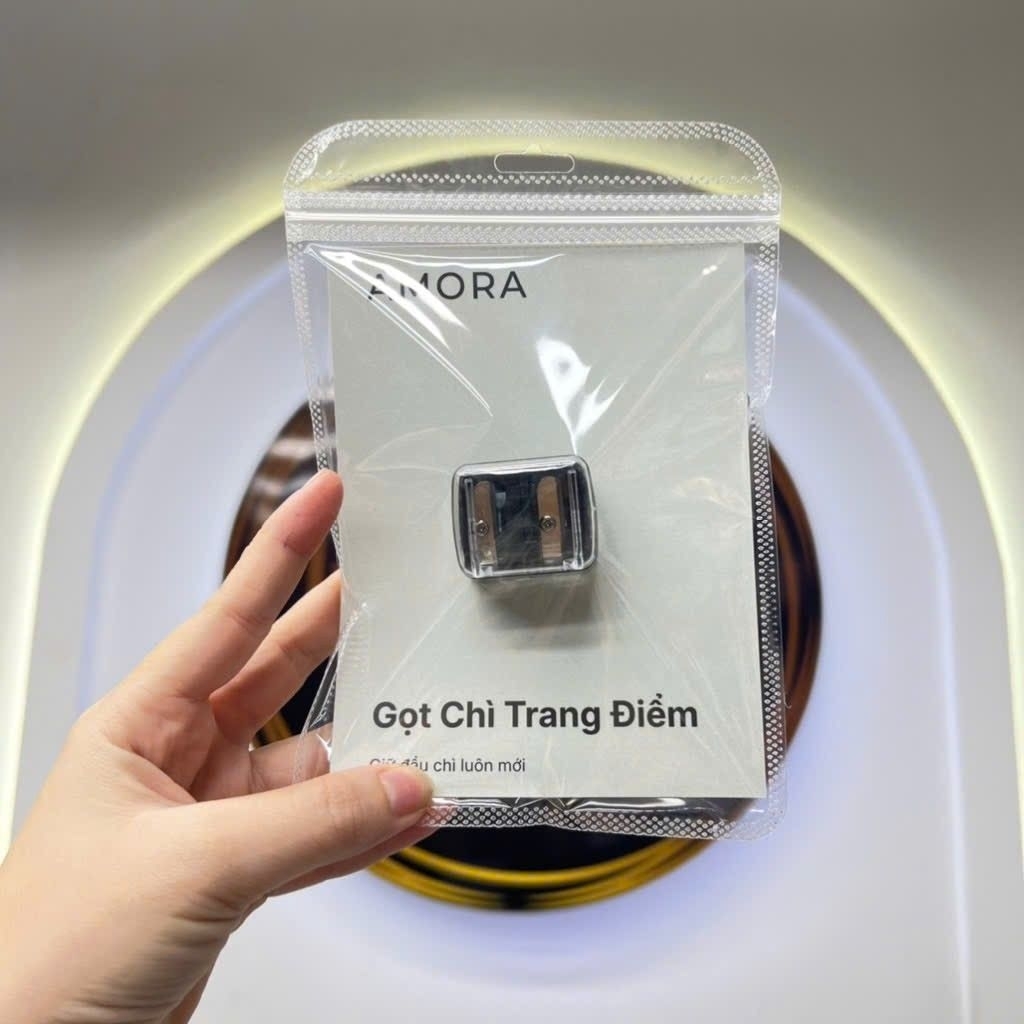 Chuốt / gọt mỹ phẩm AMORA chuyên dụng chì kẻ môi chì kẻ mắt chì chân mày