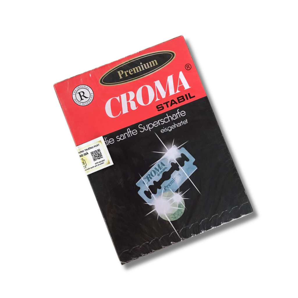 Lưỡi Dao Lam Croma Hộp 200 Lưỡi