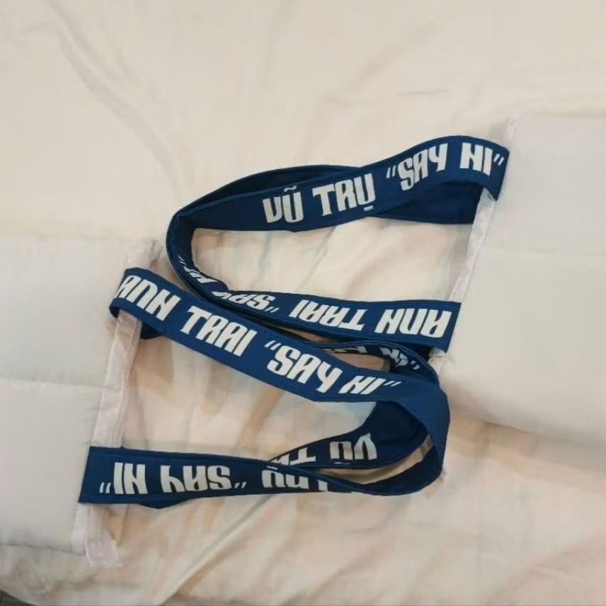 Túi tote "Say hi" 2025, lightstick, card Dillan, pop socket