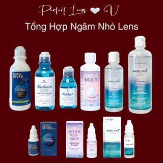  Nước Ngâm Nhỏ Kính Áp Tròng Aqua B5 Angel Eyes Zero Seven Multi Nix Care Lens Perfect 160 360ml Giúp Làm Ẩm Lens 
