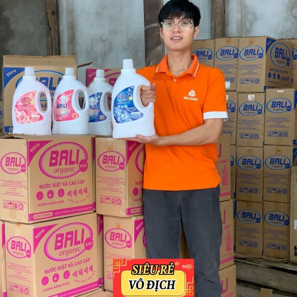 [Tổng kho Chính Hãng] - NPP Nước giặt, nước xả, nước giặt xả Bali và Bali Gold Organic