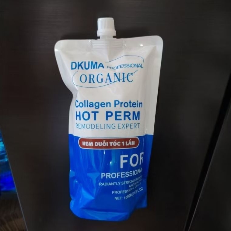 Kem Ép Duỗi Tóc 1 Lần DKUMA Organic 1000ml