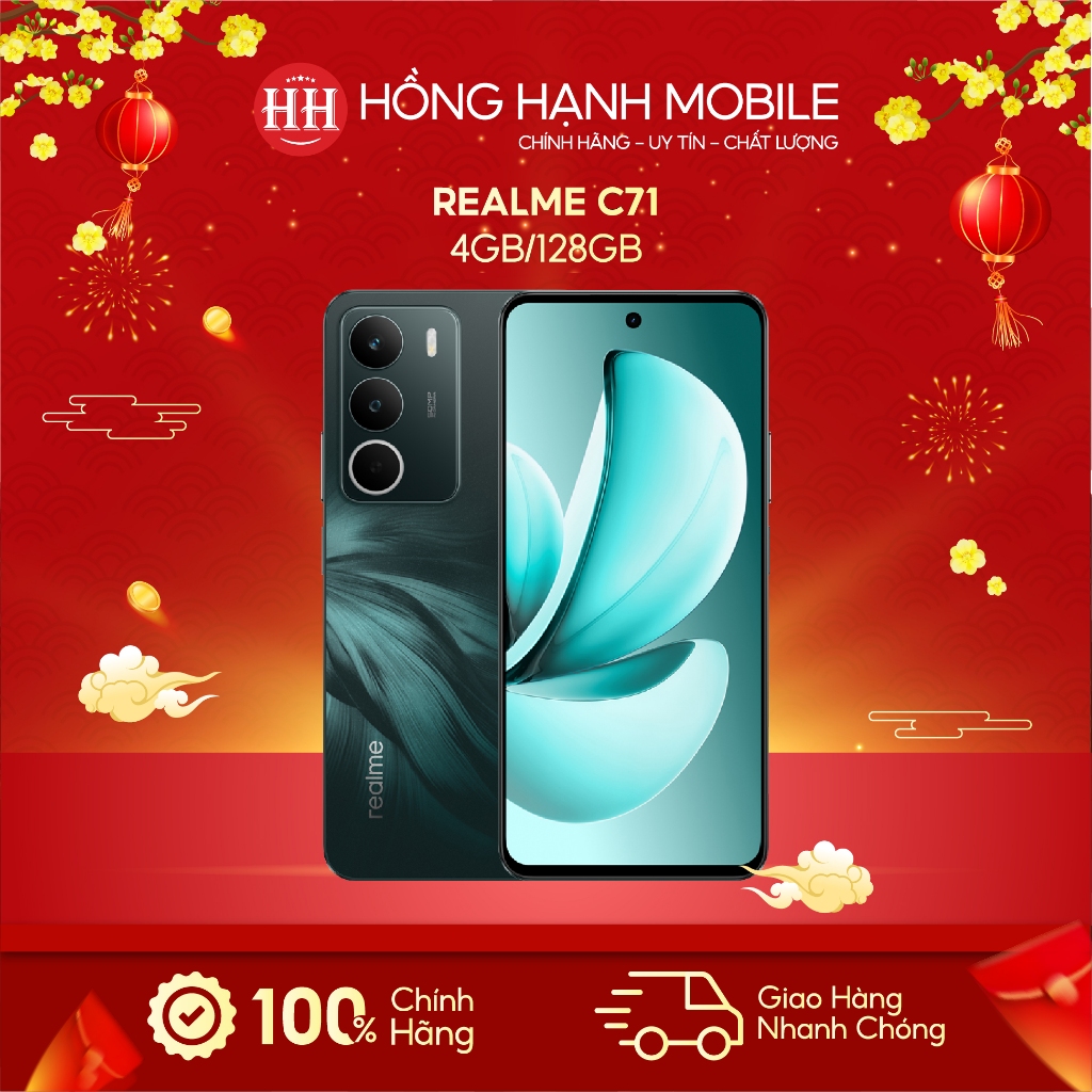 Điện Thoại Realme C71 4GB/128GB - Hàng Chính Hãng | BigBuy360 - bigbuy360.vn