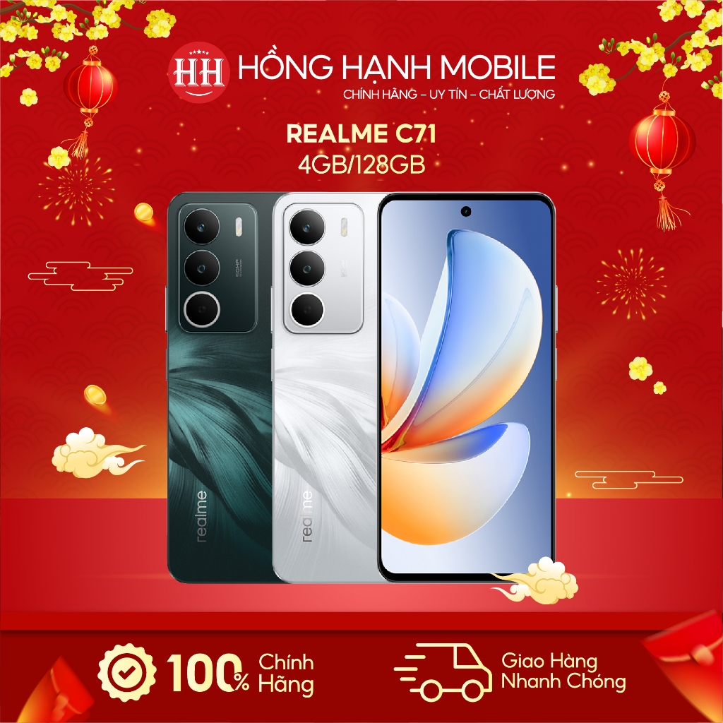 Điện Thoại Realme C71 4GB/128GB - Hàng Chính Hãng | BigBuy360 - bigbuy360.vn