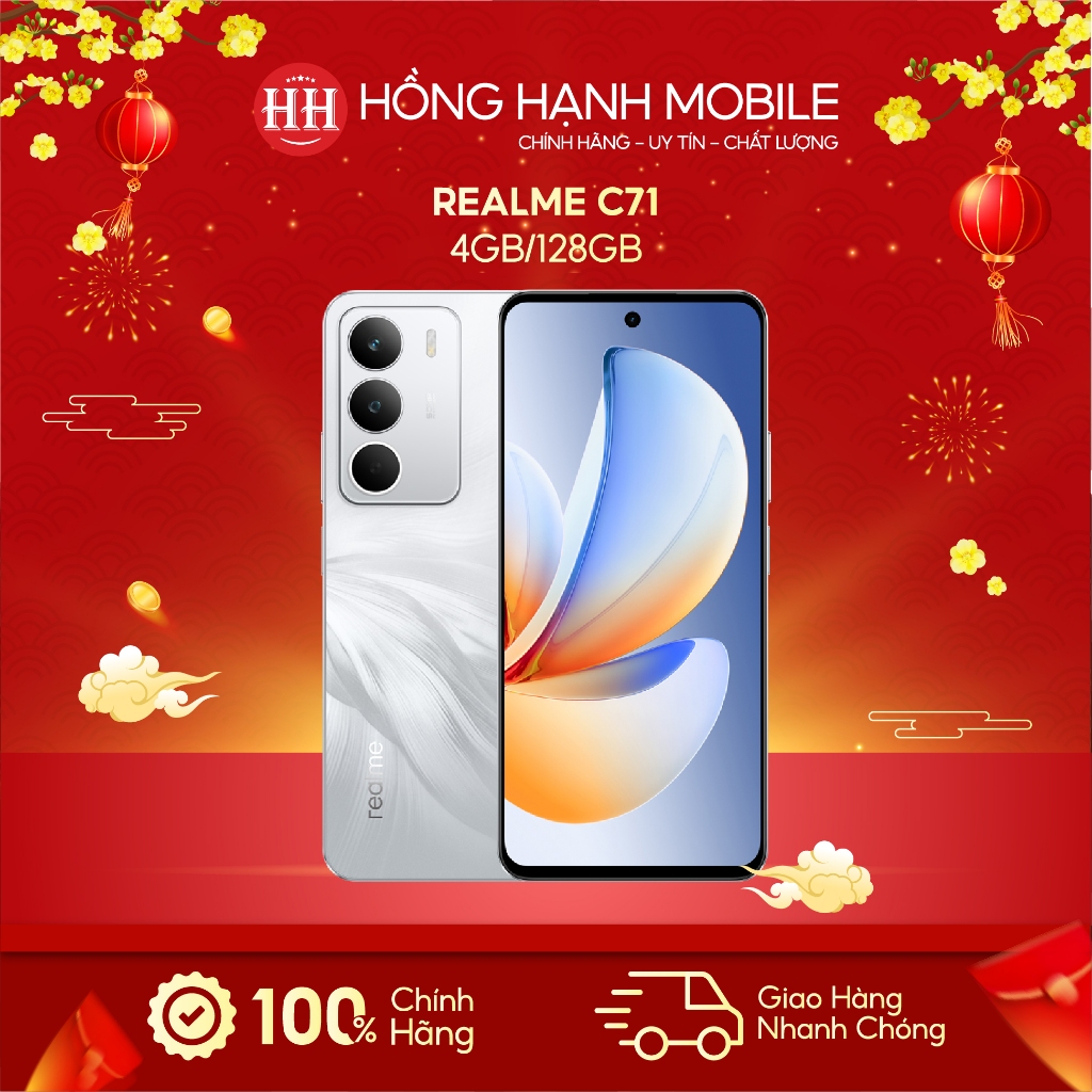 Điện Thoại Realme C71 4GB/128GB - Hàng Chính Hãng | BigBuy360 - bigbuy360.vn