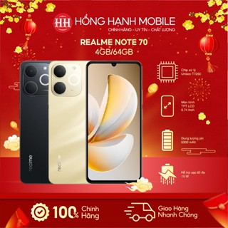  Điện Thoại Realme Note 70 4GB 64GB - Hàng Chính Hãng 