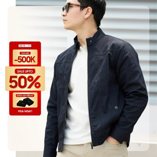  Áo khoác nam dài tay Mono Kaki Jacket chất liệu kaki dày dặn đứng form - THE GMEN ELEGANT EST 2017 
