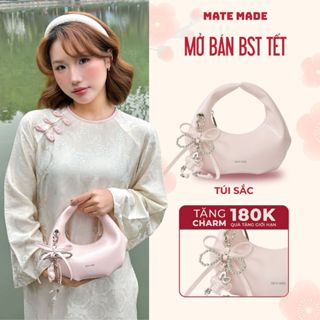   BST TẾT  Túi Bé SAM - Túi Xách Tay Nữ Sắc MATE MADE Size 24 - BST TẾT 2026 - Túi Twinkle Pink 