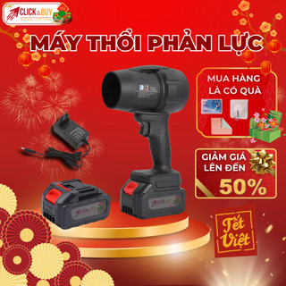  Máy Thổi Phản Lực Siêu Mạnh BFJ Thổi Bụi Lá Rác Sử Dụng Chân Pin Phổ Thông 