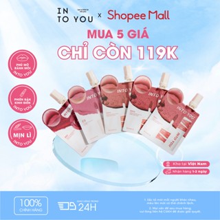   MUA 5 119K  Son Mini Into You Chất Son Bùn Lì Làm Giảm Thâm Môi Sáng Da Bền Màu Không Khô Môi Lâu Trôi Bagged 1g 