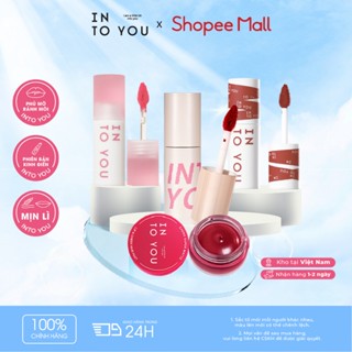  Son Bùn INTO YOU Hiệu Ứng Môi Mờ Lì Tự Nhiên Không Làm Môi Bong Tróc Bảng Màu Cá Tính Trendy  hsd: dưới 1 năm  