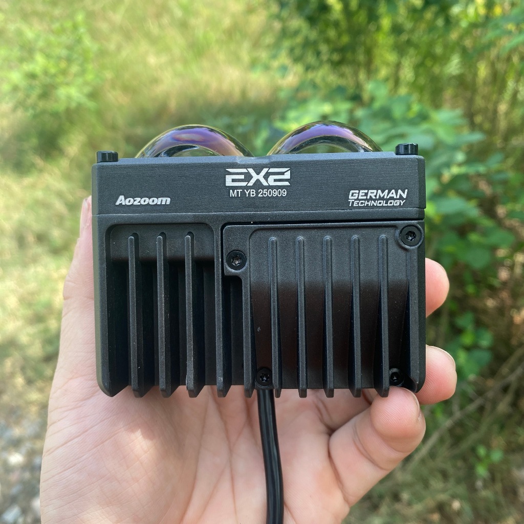 Đèn trợ sáng Aozoom Ex2, Ex3 chuyên gắn gầm ôtô, hốc phuộc, mặt nạ xe máy Bảo hành 24 tháng