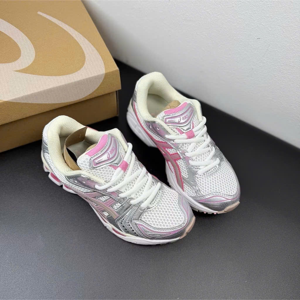 [ Hàng Chính Hãng ] giày AS gel kayano 14 xám vạch hồng