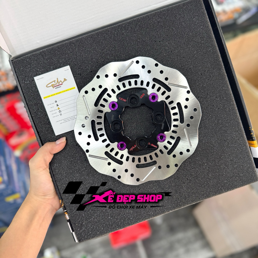 Đĩa thắng Ghracing Lead Abs size 190mm 220mm - đĩa ghracing Cho Lead Abs size 190mm