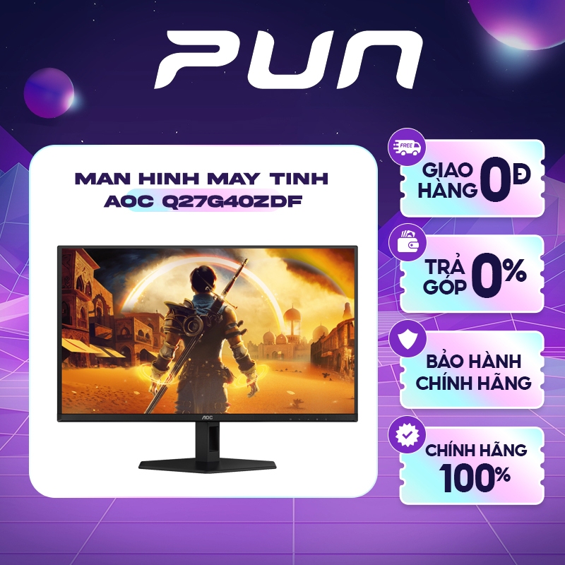 Màn Hình AOC QD-OLED Q27G40ZDF 26.5 inch – Gaming 2K 240Hz