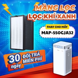 Bộ lọc LocKhiXanh® tương thích cho Màng lọc không khí Midea MAP-550GJA32