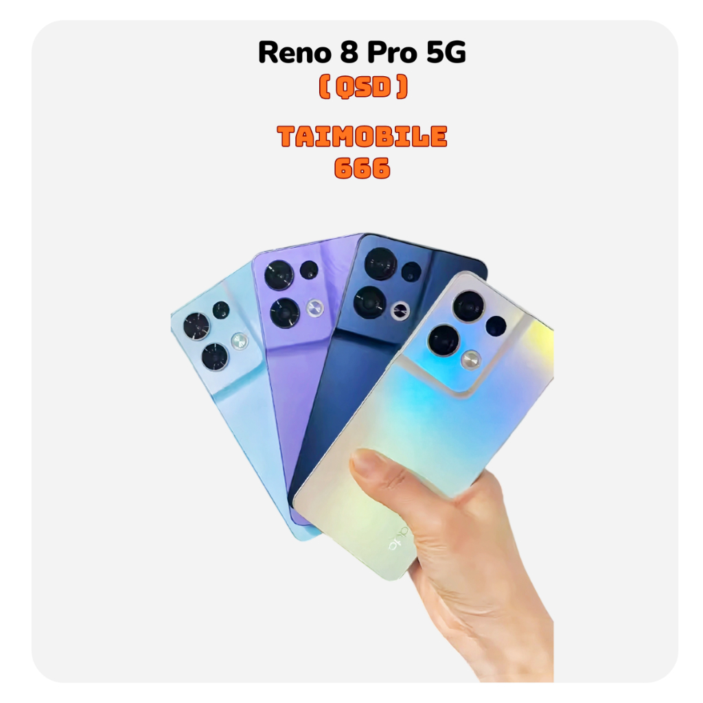 Điện thoại Oppo Reno8 Pro 5G qua sử dụng Snap 7 Gen 1