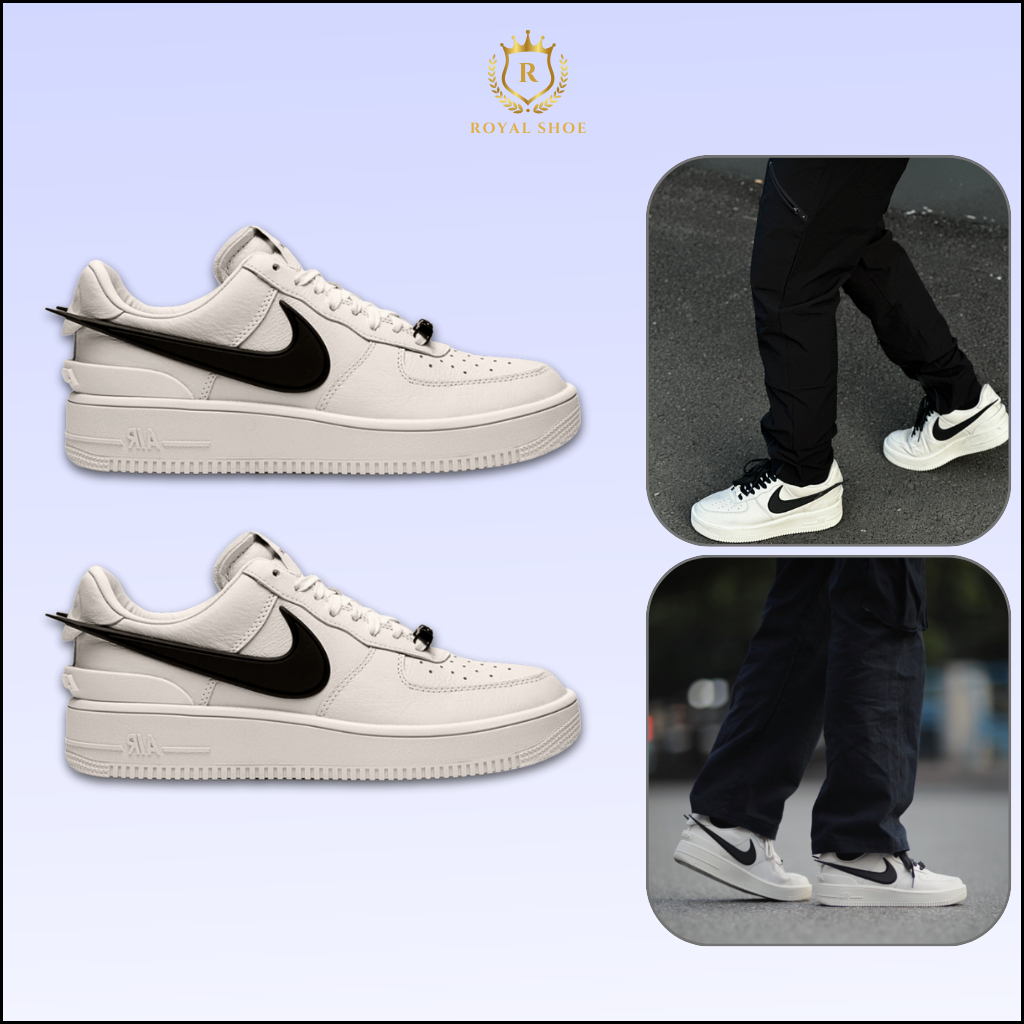Giày Nike x Ambush Air Force 1 Low Phantom – Sneaker AF1 Kem Be Nam Nữ