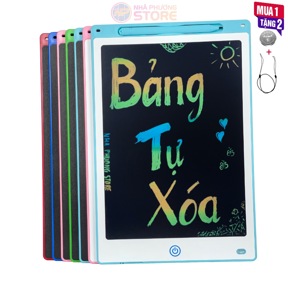 Bảng Vẽ Tự Xóa Đa Sắc Đồ Chơi Thông Minh Cho Bé Bảng Tự Xoá Đa Sắc Dùng Pin Cr2025