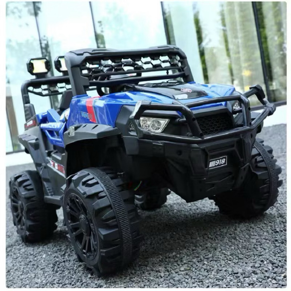 Ô Tô Điện Trẻ Em MDX 918 2 Động Cơ Có Điều Khiển Từ Xa Bluetooth Xe Ô Tô Điện Cho Bé 1–6 Tuổi