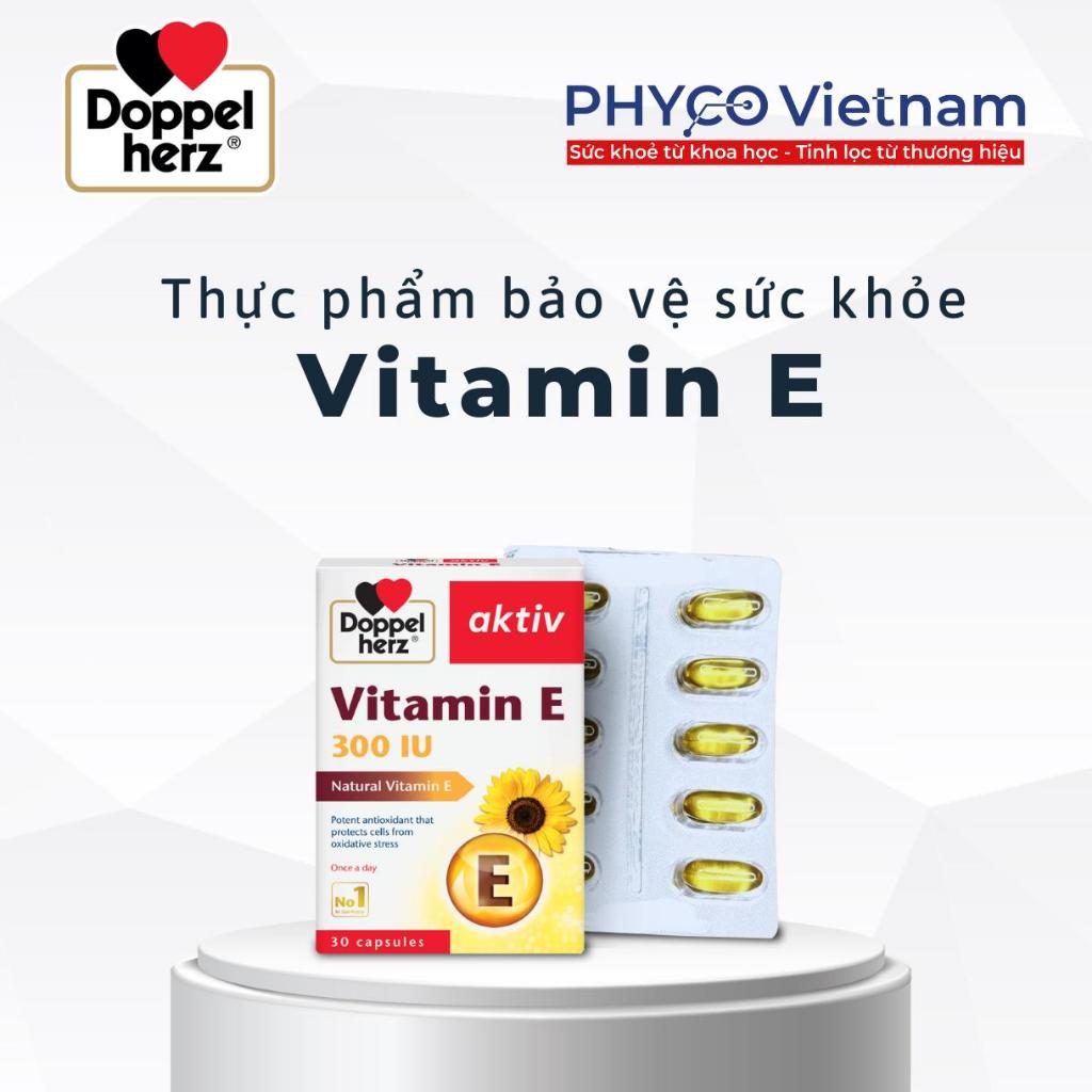 TPBVSK Doppelherz Aktiv Vitamin E hỗ trợ làm chậm quá trình lão hóa