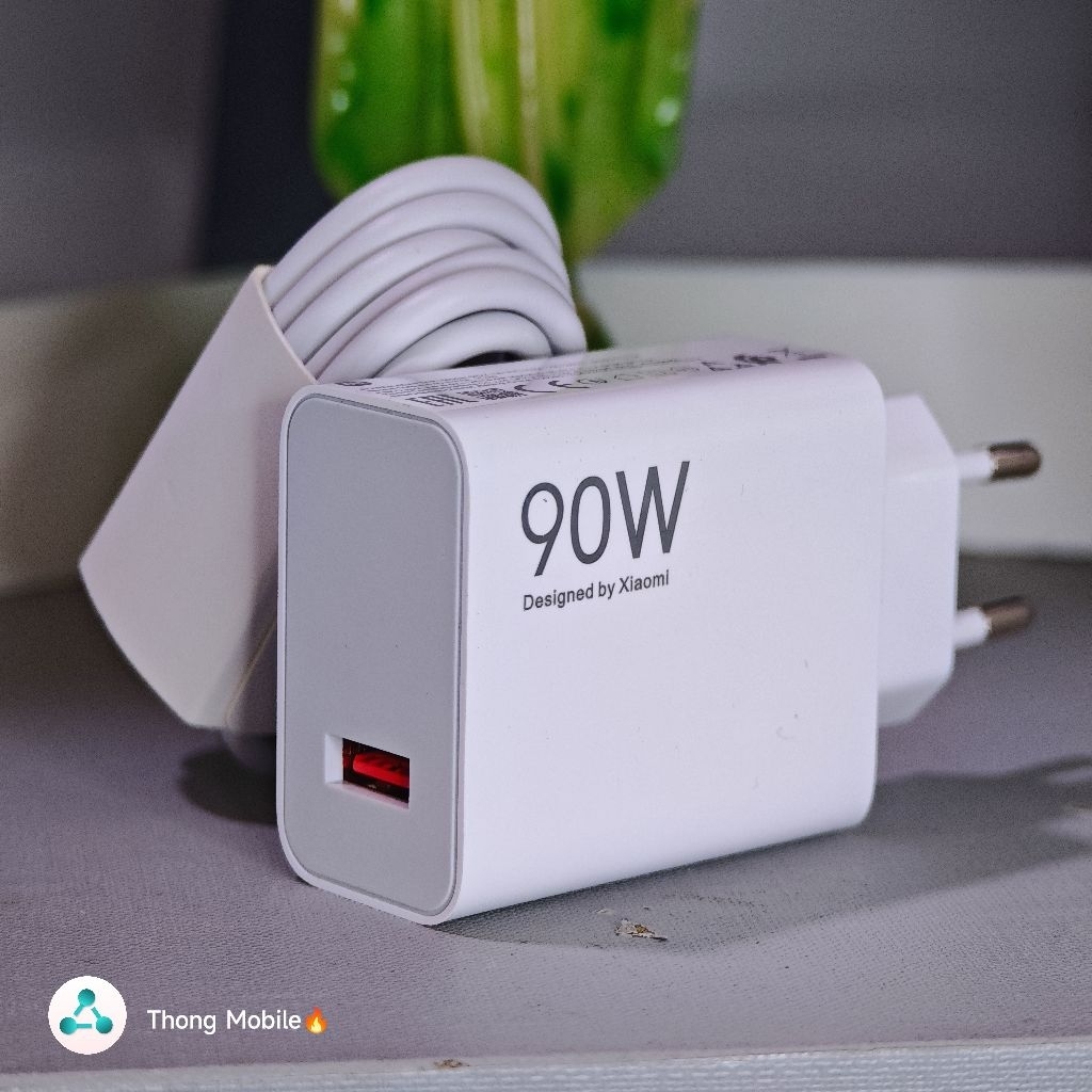 Bộ cáp sạc 90w Xiaomi - Chính Hãng (zin mới) - bảo hành 6 tháng