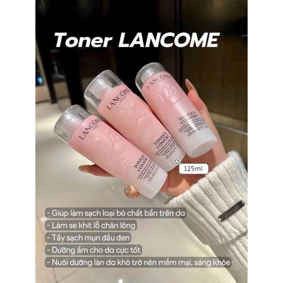 Nước hoa hồng Lancome Tonique Confort Toner 125ml - Mẫu mới