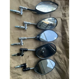  Kính xoay  Gương xoay 360 độ  LẮP SẴN  - Chân kính xoay ốc inox 304 gắn mọi dòng xe 