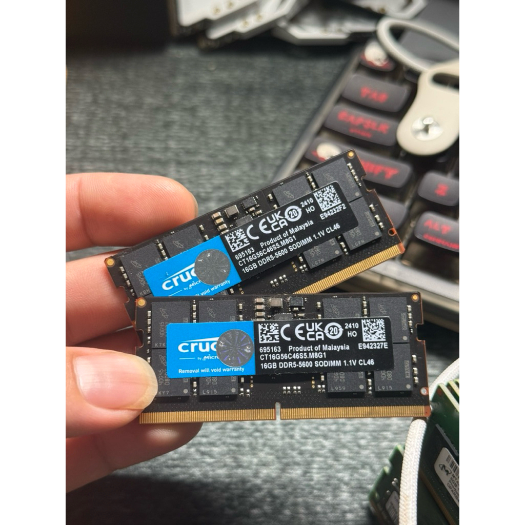 RAM Crucial DDR5 5600MHz 16GB – Nhập Khẩu BH 3 Năm – RAM Laptop, Mini PC