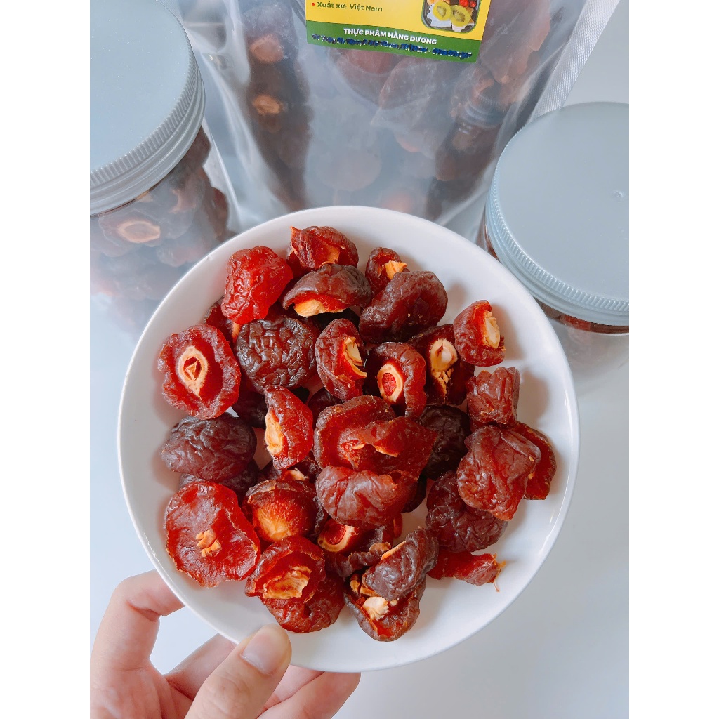 200g Mứt Anh Đào (Mứt Đào Chẻ)/ 100g_siu ngon