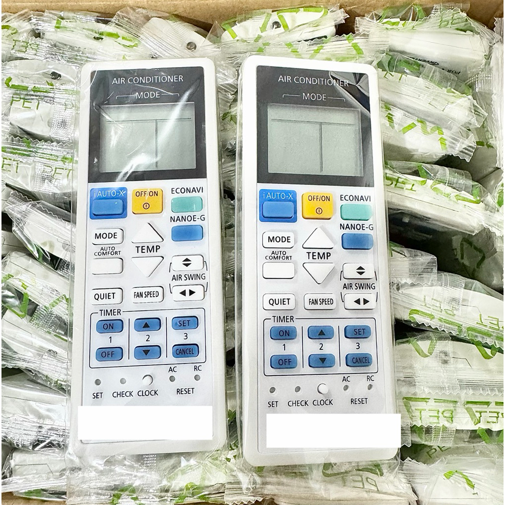 Remote/Điều Khiển Máy Lạnh Pan@sonic iAuto-X Econavy. Tặng kèm pin