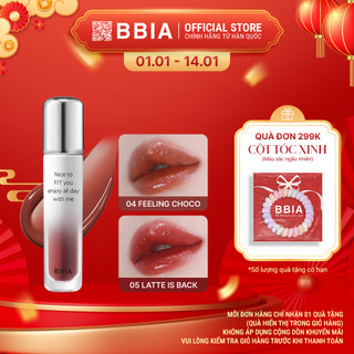   Mukbang Edition  Son tint bóng lâu trôi bền màu BBIA Water Fit Tint 4g 
