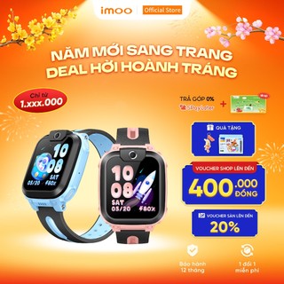  Đồng Hồ Thông Minh Trẻ Em Lắp Sim imoo Z1 Gọi Điện Thoại video call HD Định Vị GPS Chính Xác 4G Smartwatch Kháng Nước 