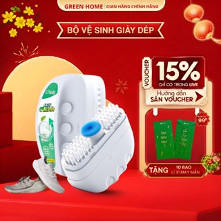  Bộ vệ sinh giày đa năng AMB có kèm bàn chải làm sạch dày da vải thể thao làm trắng giày hiệu quả 