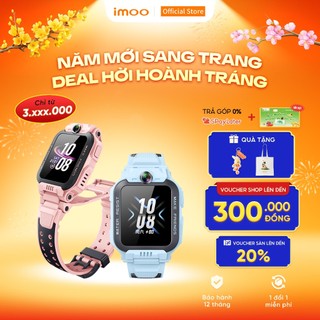  Đồng Hồ Thông Minh Trẻ Em Lắp Sim imoo Z7 Gọi Điện Thoại  Camera Kép Video call HD Định Vị GPS 4G Smartwatch Kháng Nước 