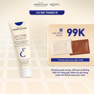  Kem Dưỡng Hỗ Trợ Cải Thiện Nền Da Sáng Mịn Lait Crème Retinol Like Embryolisse 15 - 75ml 