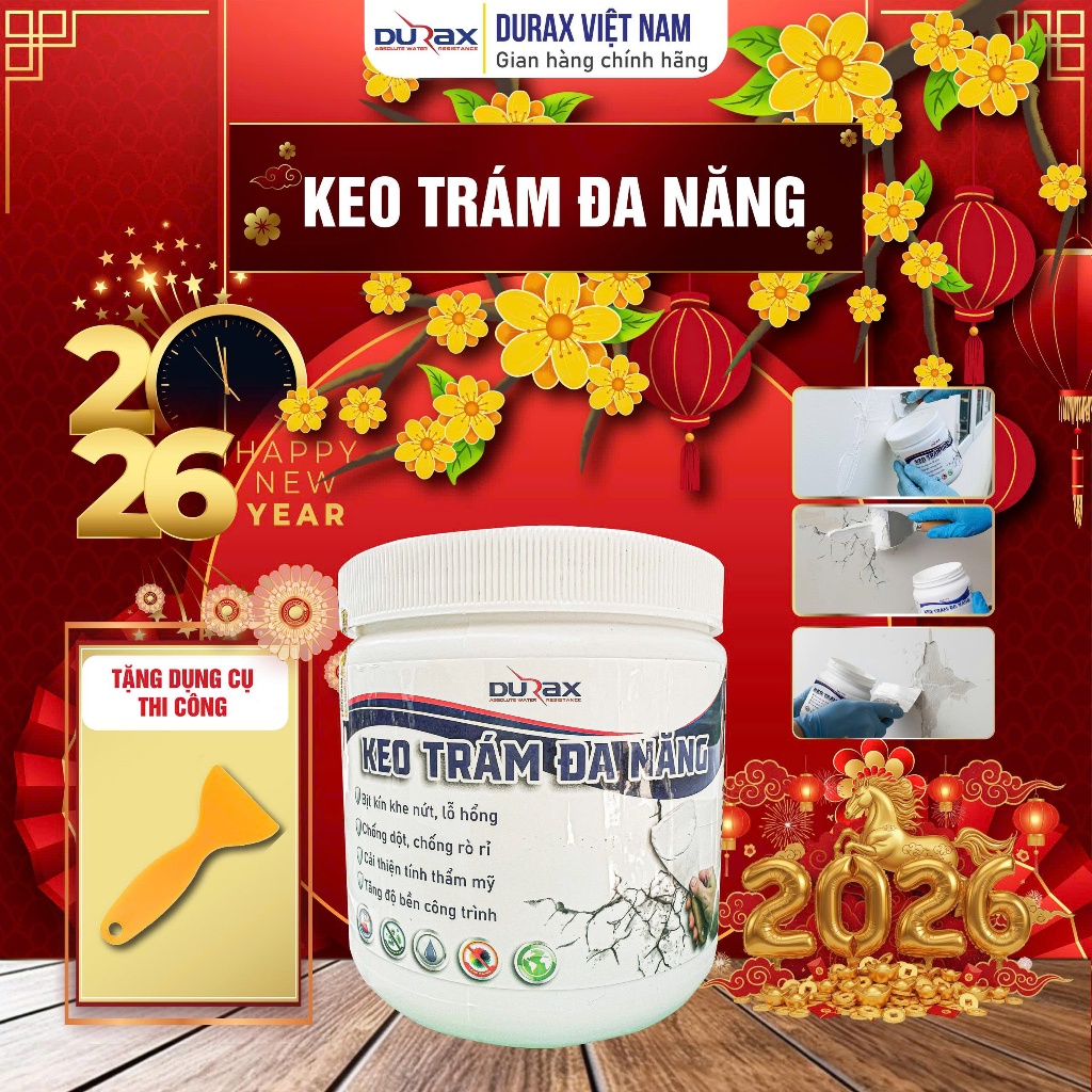[Xả Kho] Keo Dán Tường, Trám Lỗ Điều Hòa, Keo Xi Măng Trắng Bít Lỗ Tường/ Đường ống Nước/ Khe Rãnh