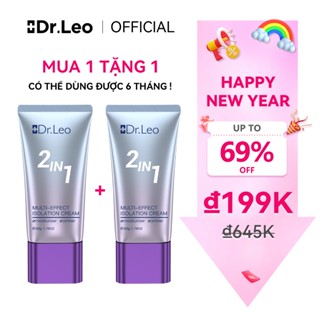  Kem nền 50g Dr.Leo kem lót kiềm dầu làm sáng da chống thấm nước trọng lượng nhẹ hiệu 