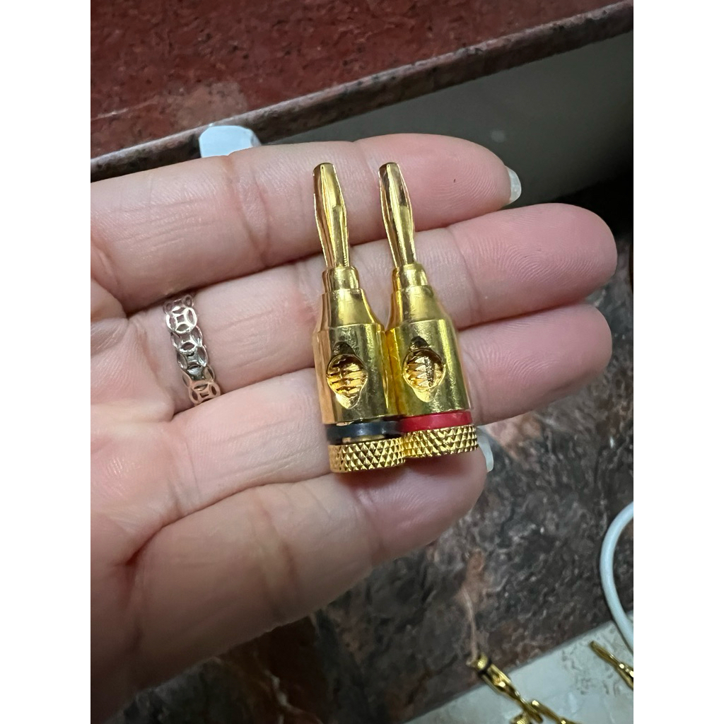 Jack cắm Loa chuẩn bắp chuối ( đơn giá 1 cặp 2 chiếc )