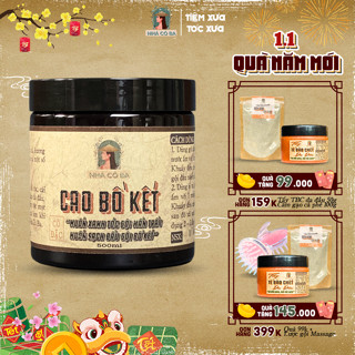  Cao Ủ Bồ Kết Cô Đặc - Dầu Gội Bồ Kết Thảo Mộc giúp sạch da đầu mượt ngăn gãy rụng gàu kích thích mọc tóc Nhà Cô Ba 