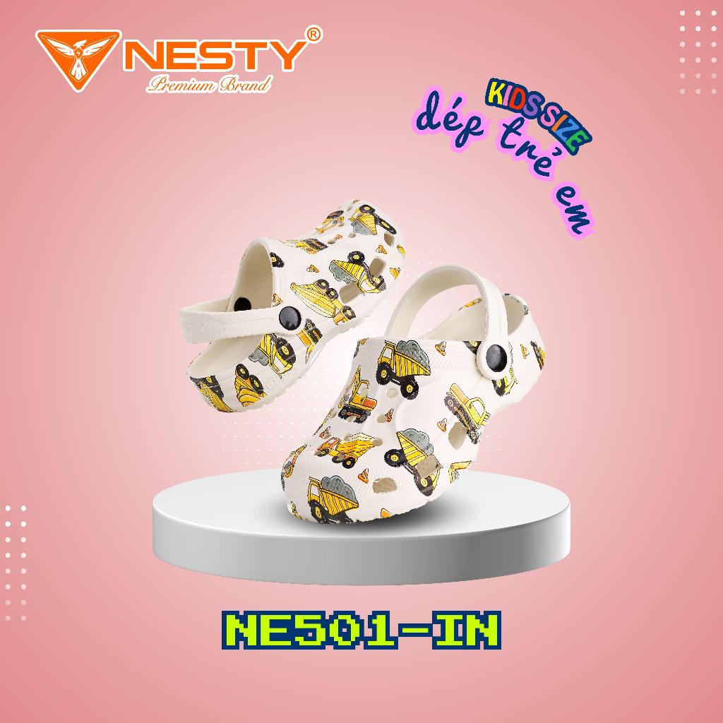 [NE501-IN KIDS] DÉP SỤC NESTY CAO CẤP SIZE TRẺ EM IN HỌA TIẾT